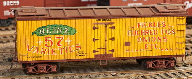 H.J. Heinz Co (HJHC) Wood Sheathed (Ice) Refrigerator Cars - NASG