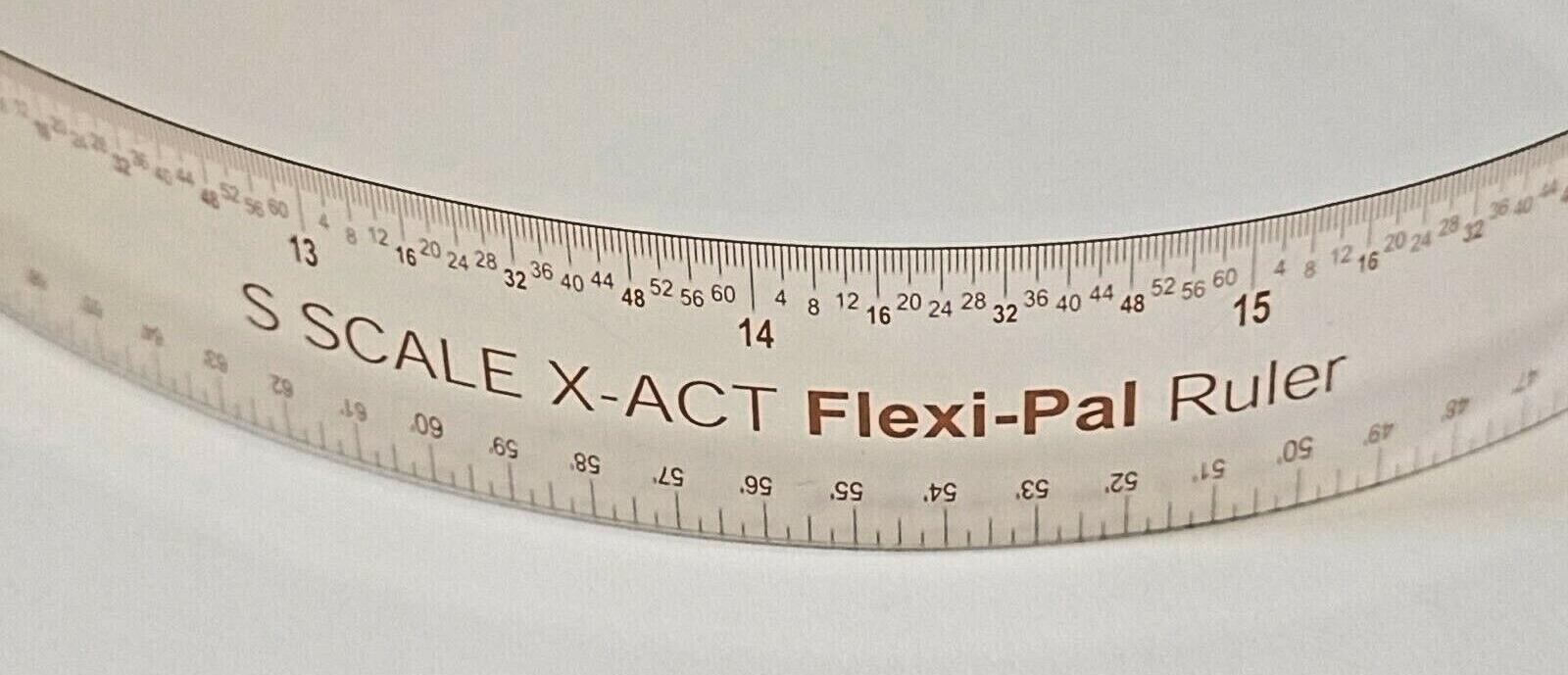thumbnail image 2 of EXPO 74104 OO Gauge 4mm Scale Stainless Steel Ruler - Model Railway Conversion Ruler - UK Made 2 of 6